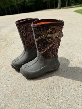 Dryshod Kids Camo Waterproof Boots Size 10